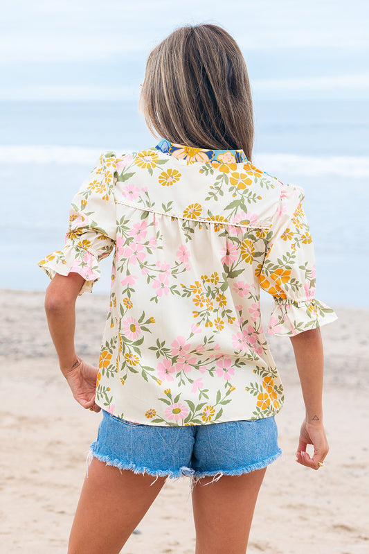 Boho Bloom Crochet Top