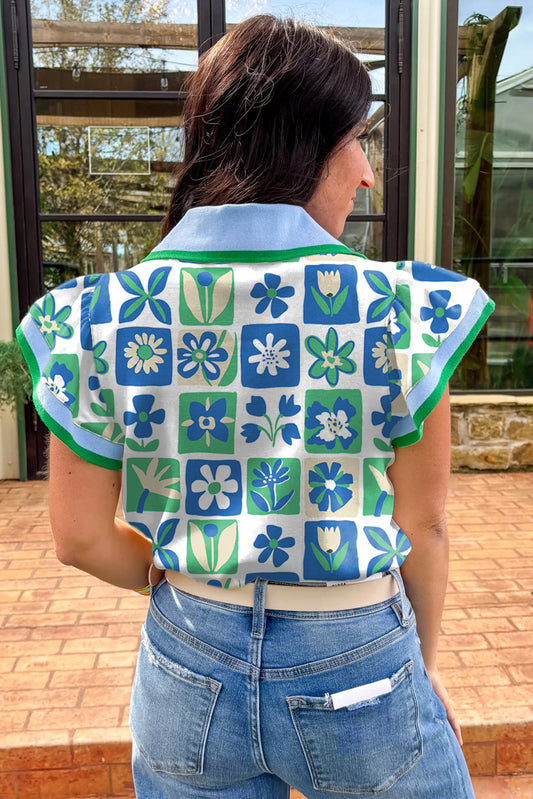 Charming Colorblock Top