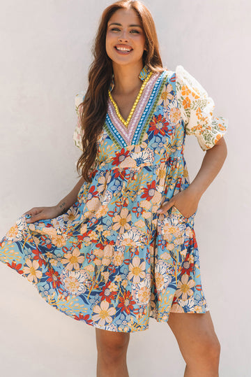 Boho Bloom Crochet Dress